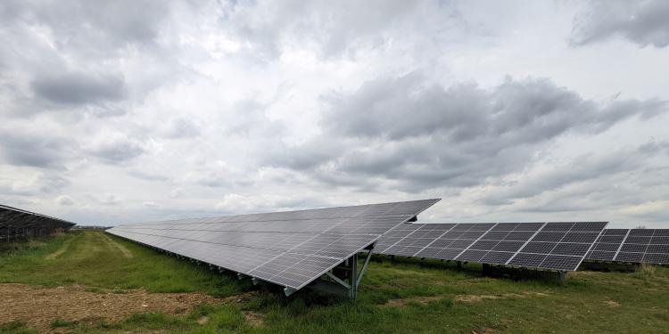 Cranfield University's solar farm