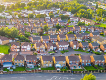 UK housing development by georgeclerk from Getty Images Signature