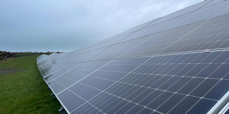 Aberystwyth University’s solar array