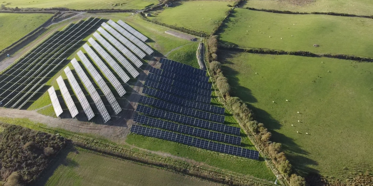 Solar array aberystwyth 