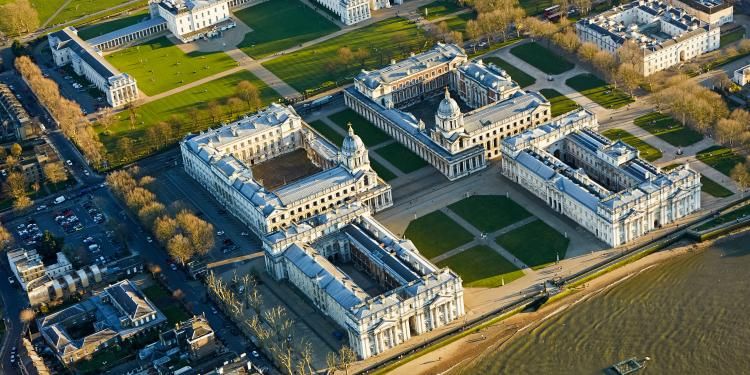 university of greenwich aerial shot