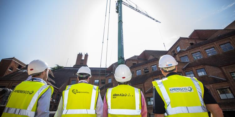 Heat Pump Installation at Hillingdon Civic Center