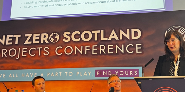 Net Zero Scotland speaker Chiara Lorenzetti