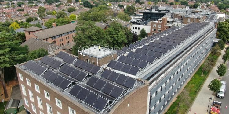 Roof solar at University of West London