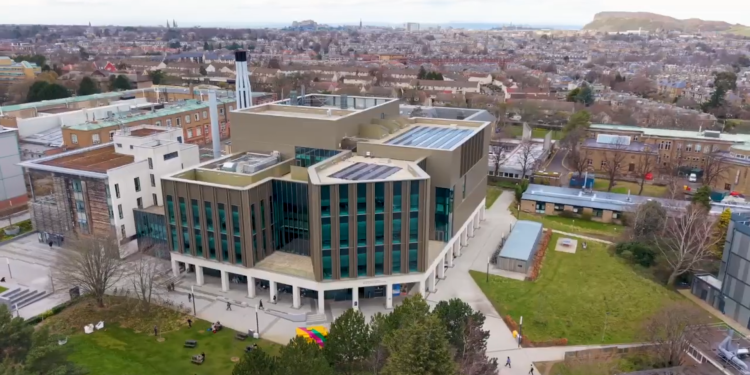 photo credit University of Edinburgh – drone footage