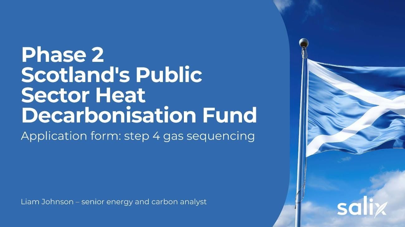 Phase 3 Scotland’s Public Sector Heat Decarbonisation Fund | Salix Finance