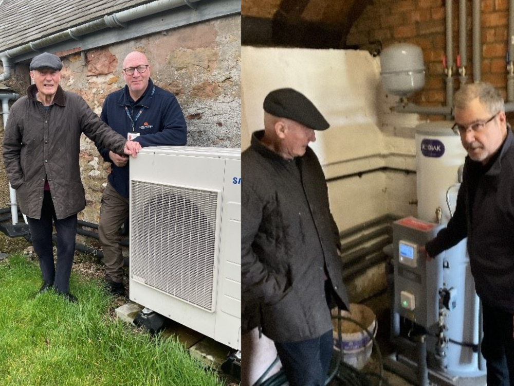 Northumberland resident with new technology