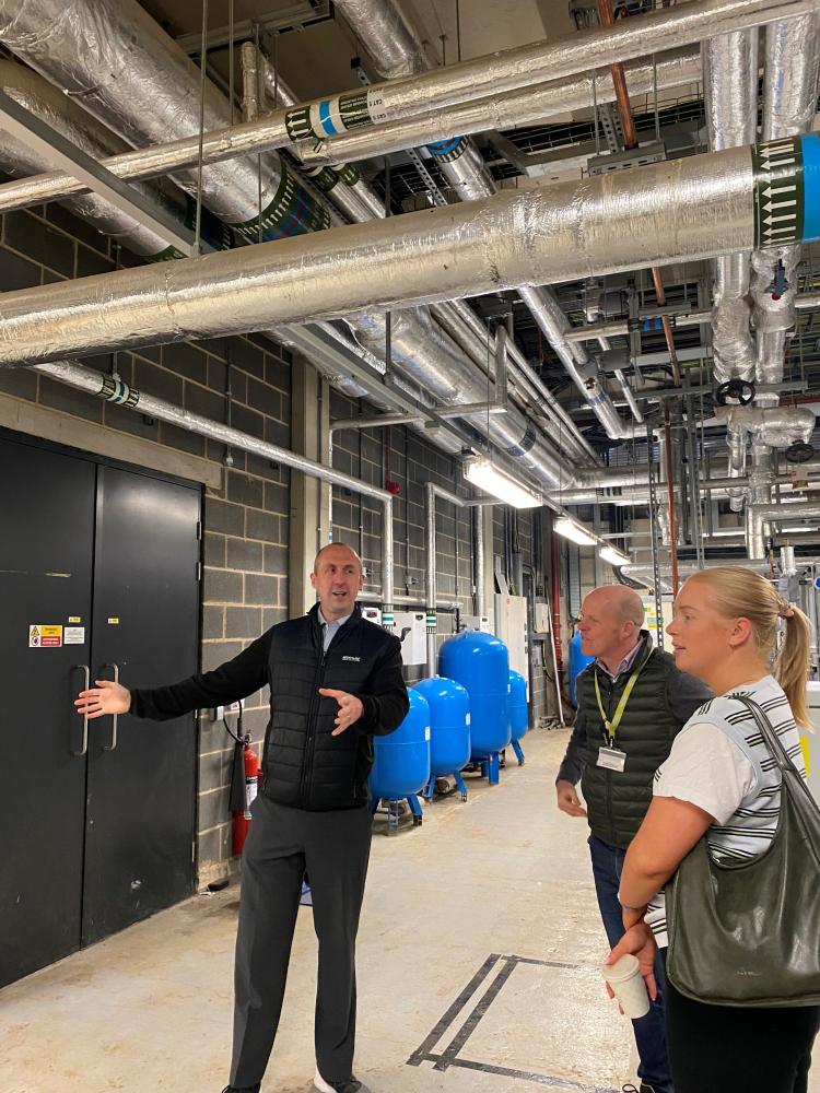 Oxford Brookes - plant room