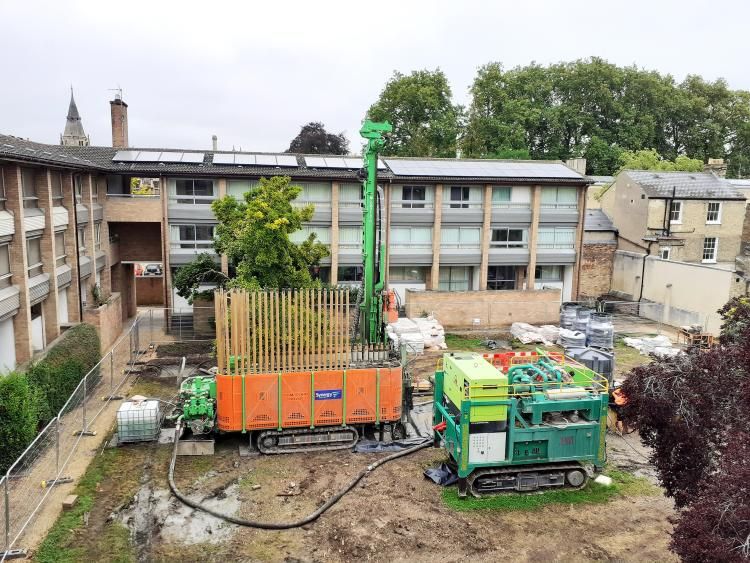 Cambridge facing North wing