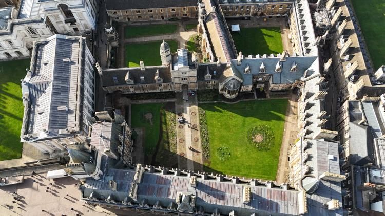 University of Cambridge Gonville & Caius College old courts