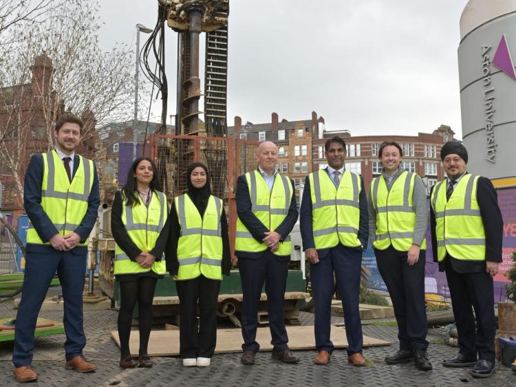 Aston CNEC groundbreaking.Credit Aston University