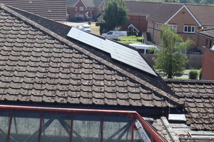 Royal Berkshire Fire and Rescue Service solar panel