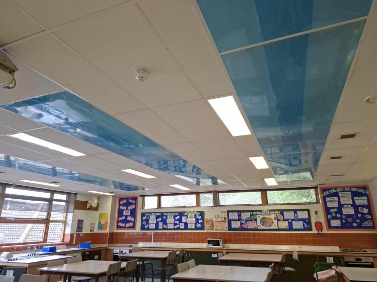 St Bede's School classroom