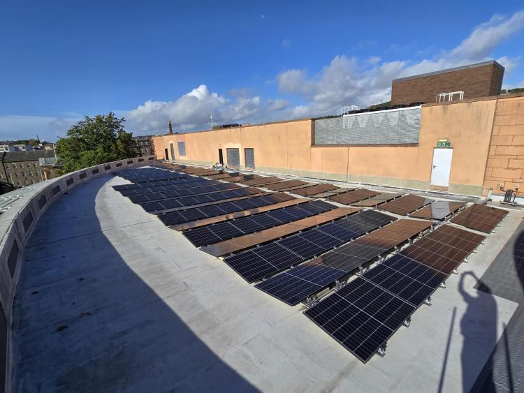 Abertay University Solar PV