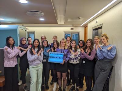 International Women's Day team photo